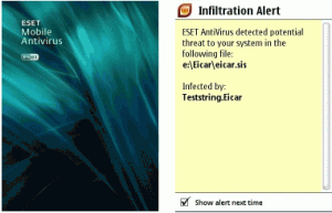 ESET Mobile Antivirus For Symbian