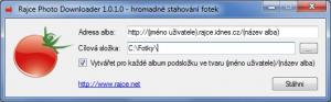 Rajce Photo Downloader