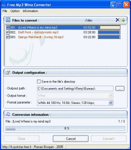 Free Mp3 Wma Converter
