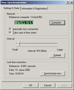 Time Synchronization