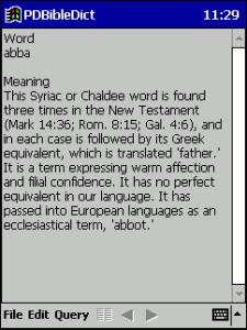 PDBibleDict