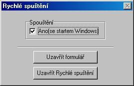 Rychl� spu�t�n�