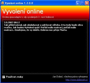 Vyvolen� online