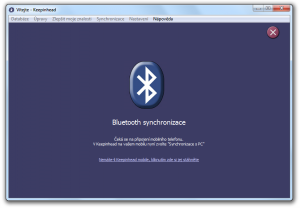 Bluetooth synchronizace s mobiln�m telefonem