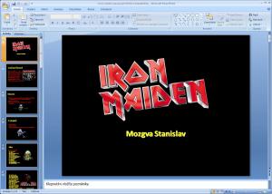 Iron Maiden - prezentace
