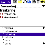 Swedish-Czech dictionary