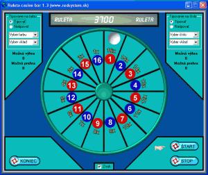 Ruleta casino bar