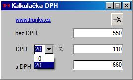 Kalkula�ka DPH