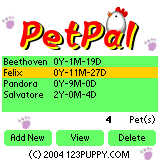PetPal - Dog & Cat info organizer