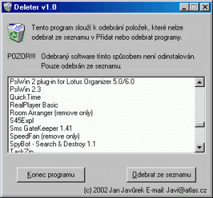 Deleter