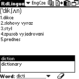 AW English-Czech Dictionary