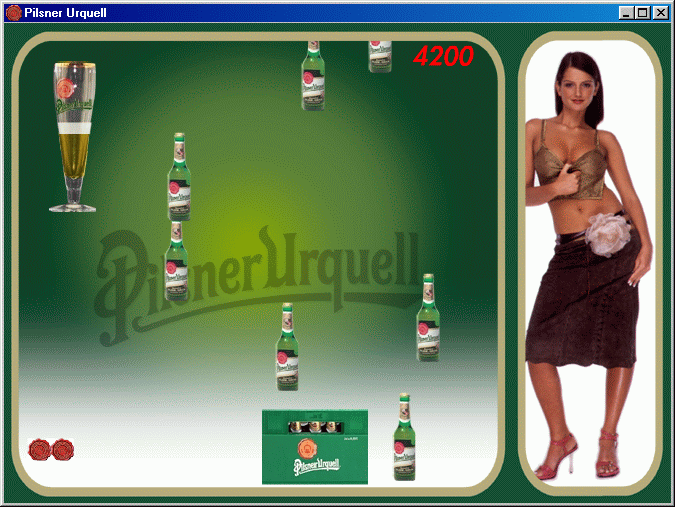 Pilsner Urquell Undress Me Game