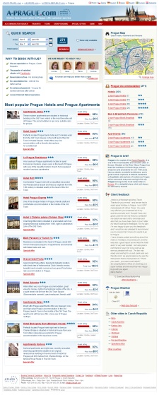 Nov� design webu a-prague.com