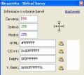 Obrazovka 1.0.0.1 - sb�ra� barvy