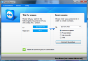 TeamViewer:základní rozhraní TeamViewer