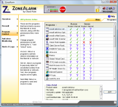 Zonealarm - povolení pro programy Zonealarm