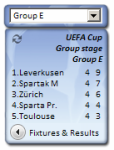 UEFA Informer Gadget