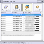 DreamCom SE - historie zpráv DreamCom SE