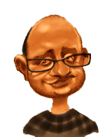 Jan Handl - karikatura