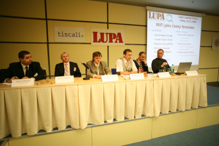 Czech Internet Forum 2006 - panel o WiFi