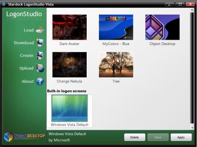 Stardock LogonStudio Vista Stardock LogonStudio Vista
