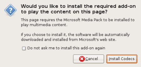 Instalace kodeků
