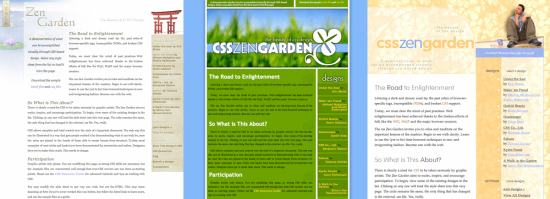CSS Zen garden