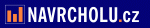 Logo NAVRCHOLU.cz - modr� pozad�
