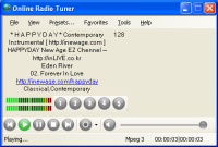 OnlineRadioTuner - p�ehr�v�n�