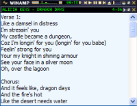 evillyrics-winamp