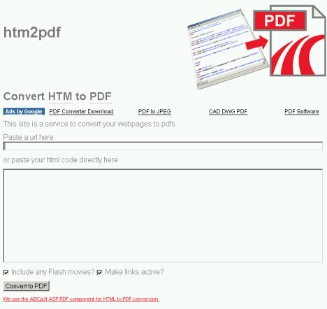 htm2pdf online