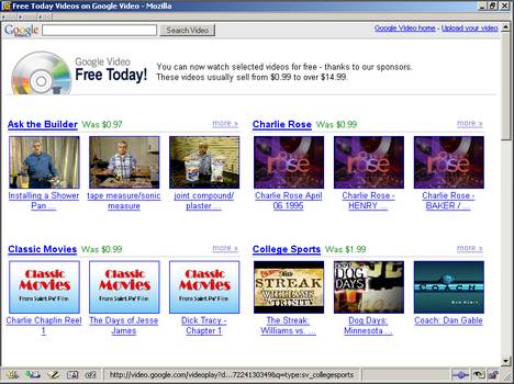 Google Video Free Today