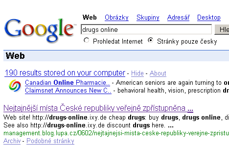 Drugs online ;-)