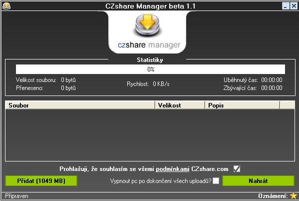CZshare manager