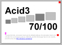 Acid3 test - Firefox 3.0