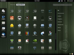 OpenSUSE GNOME 3