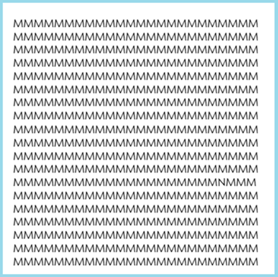 test postřehu