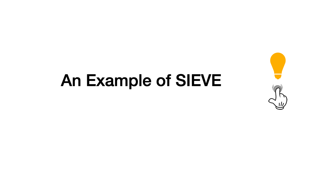 schéma SIEVE