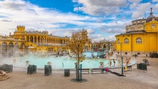 Széchenyiho termální lázně v Budapešti