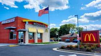 Pobočka McDonald´s ve Spojených státech amerických