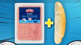 Lidl už zkoušel zaujmout vařenou mrkví a senior týdnem, teď přišel se šunkou na rohlík