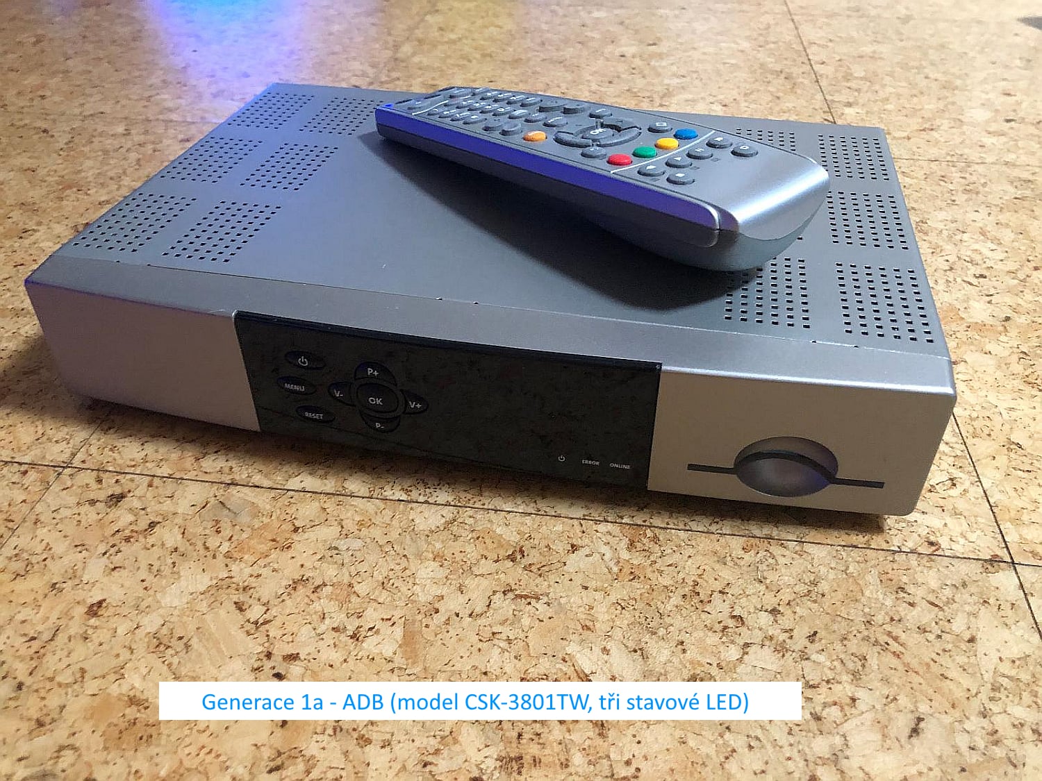 Generace přístrojů pro O2 TV, od nejnovějších k nejstarším