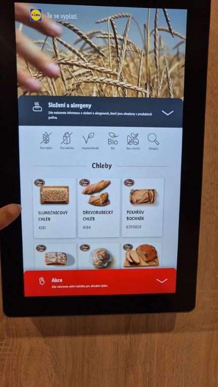 Lidl složení nebaleného pečiva