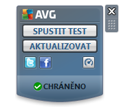 <p>Miniaplikace na ploše poskytuje rychlý přístup k funkcím programu</p>