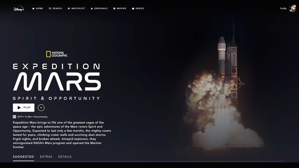 National Geographic v Disney+