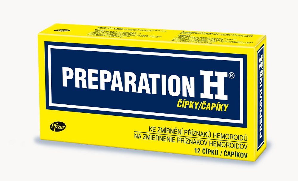 Preparation H rektalní čípky