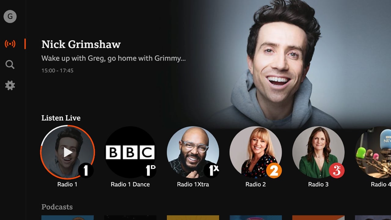 Ukázky britských aplikací Sky Q – přehrávání hudby + ostatní apl