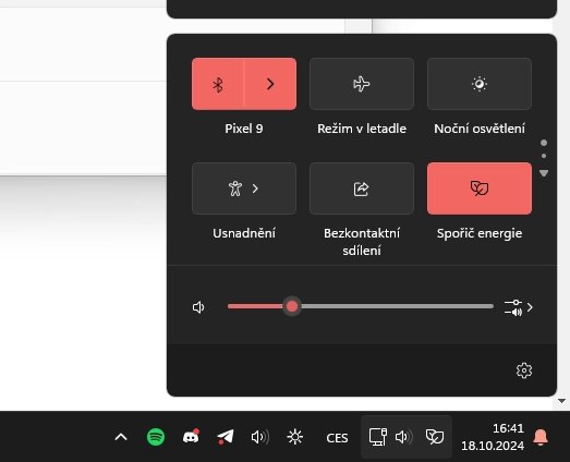 Režim úspory energie na desktopech
