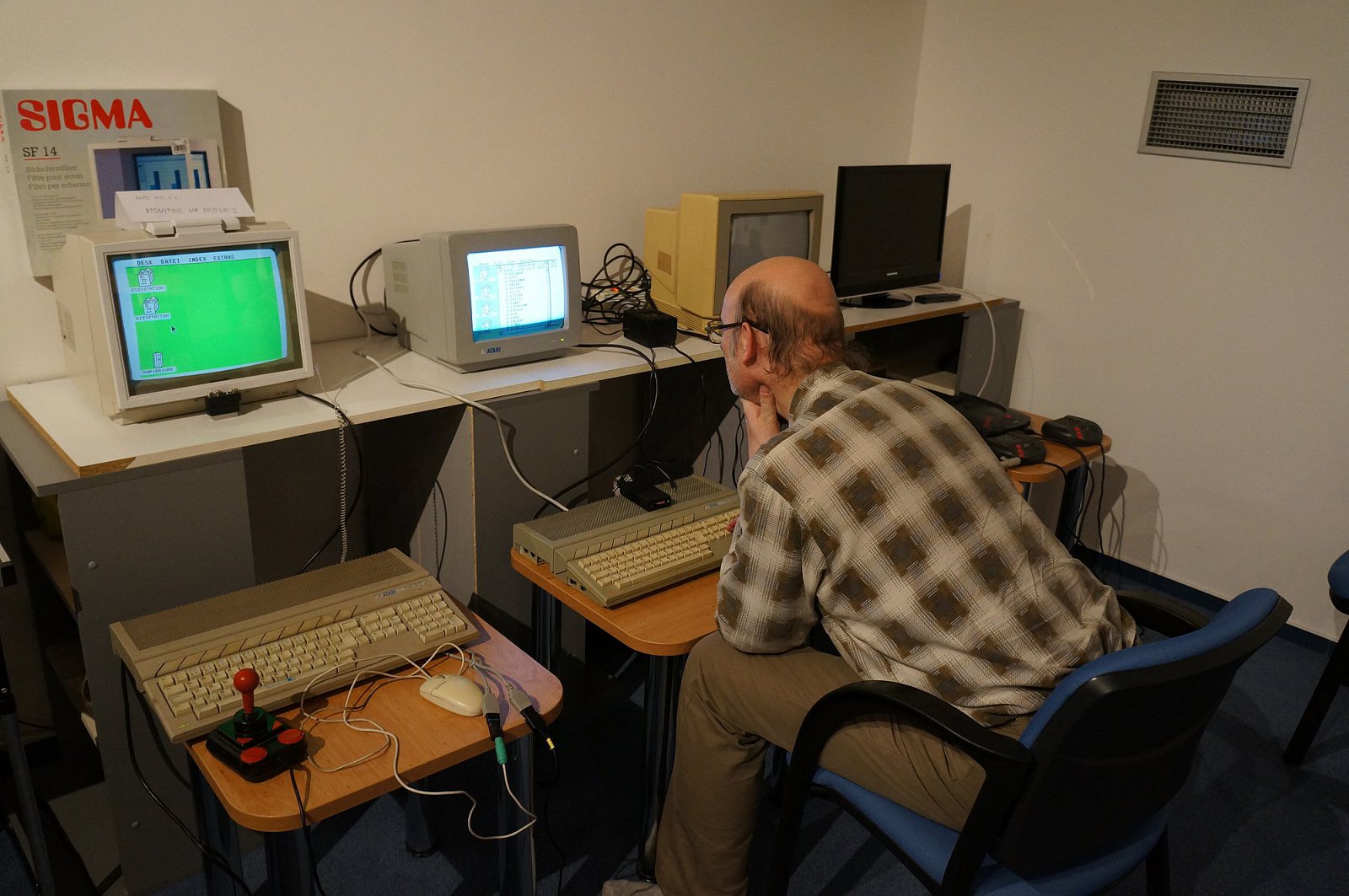 Jeden z organizátorů akce Zdeněk Burian.