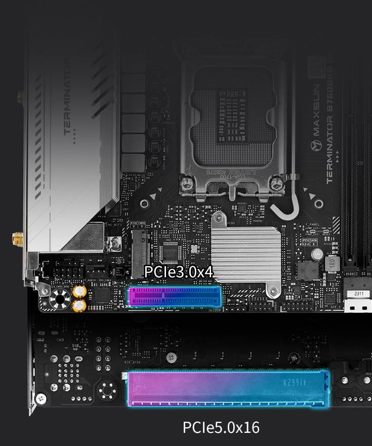 Maxsun Terminator B760BKB D5